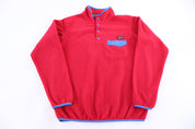 Patagonia Synchilla Logo Patch Snap-T Fleece Pullover - Sweater - Thrifted Threads