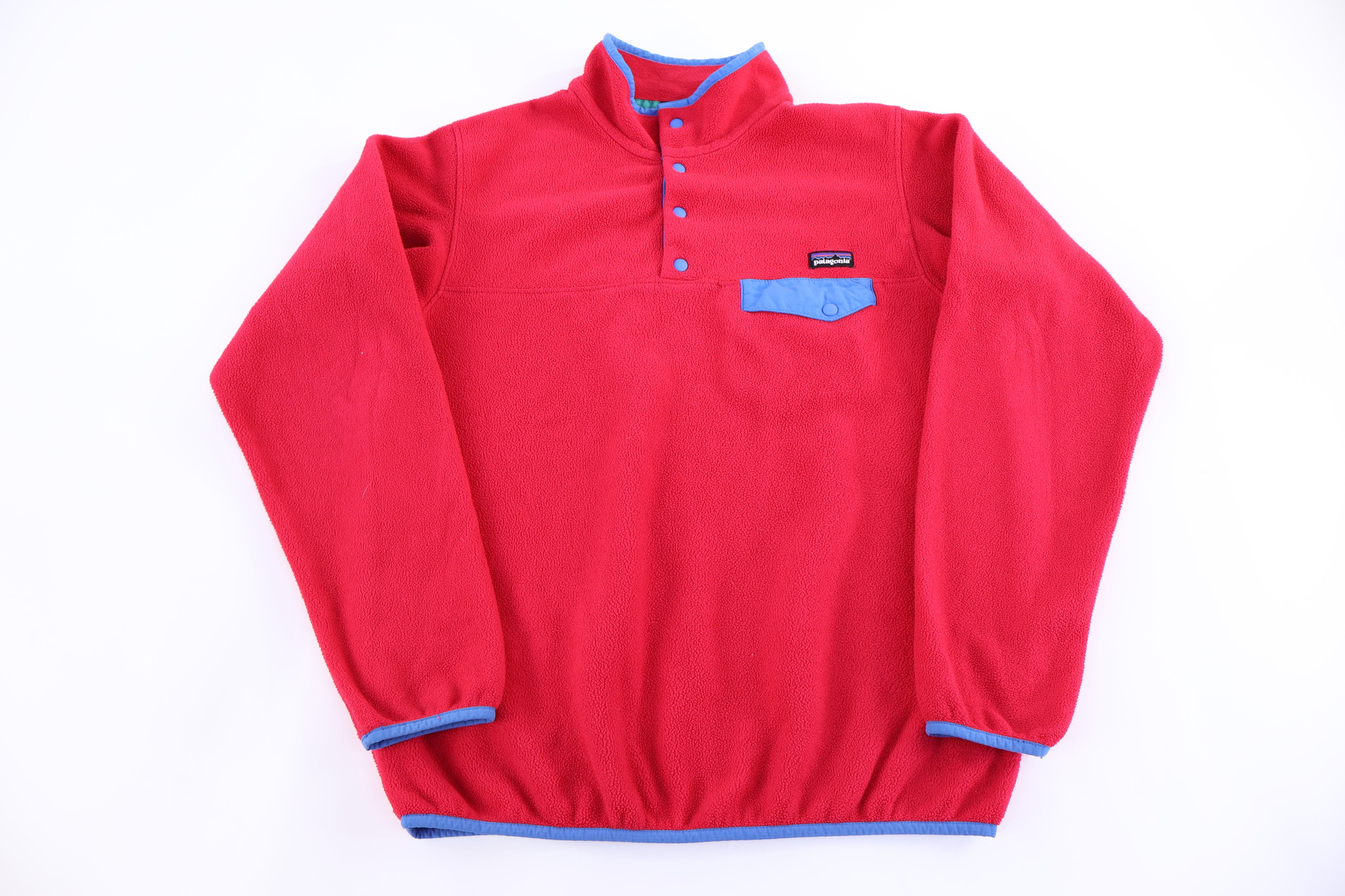 Patagonia Synchilla Logo Patch Snap-T Fleece Pullover - Sweater - Thrifted Threads
