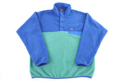 Patagonia Synchilla Logo Patch Snap-T Fleece Pullover - Sweater - Thrifted Threads