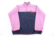 Patagonia Synchilla Logo Patch Snap-T Fleece Pullover - Sweater - Thrifted Threads