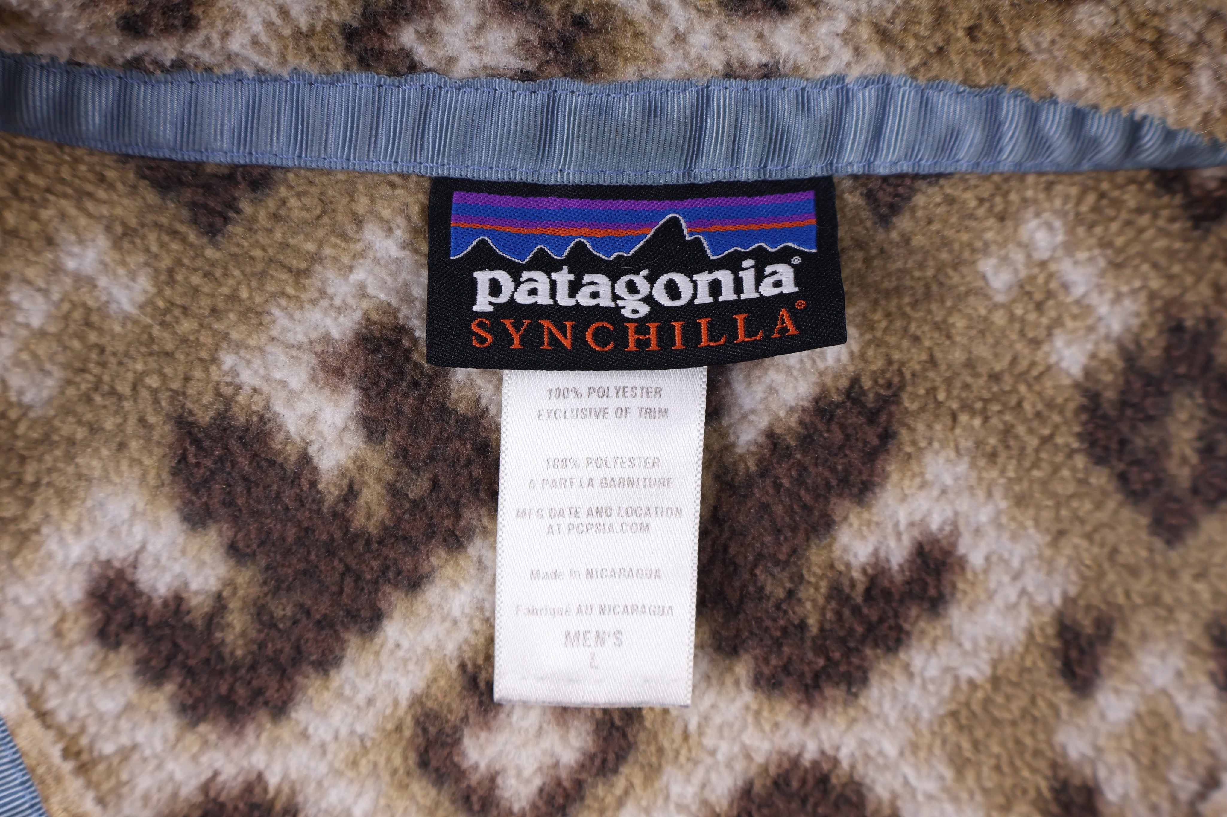 Patagonia Synchilla Logo Patch Snap-T Fleece Pullover - Sweater - Thrifted Threads