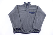Patagonia Synchilla Logo Patch Snap-T Fleece Pullover - Sweater - Thrifted Threads