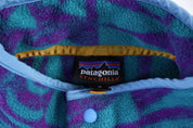Patagonia Synchilla Logo Patch Snap-T Fleece Pullover - Sweater - Thrifted Threads