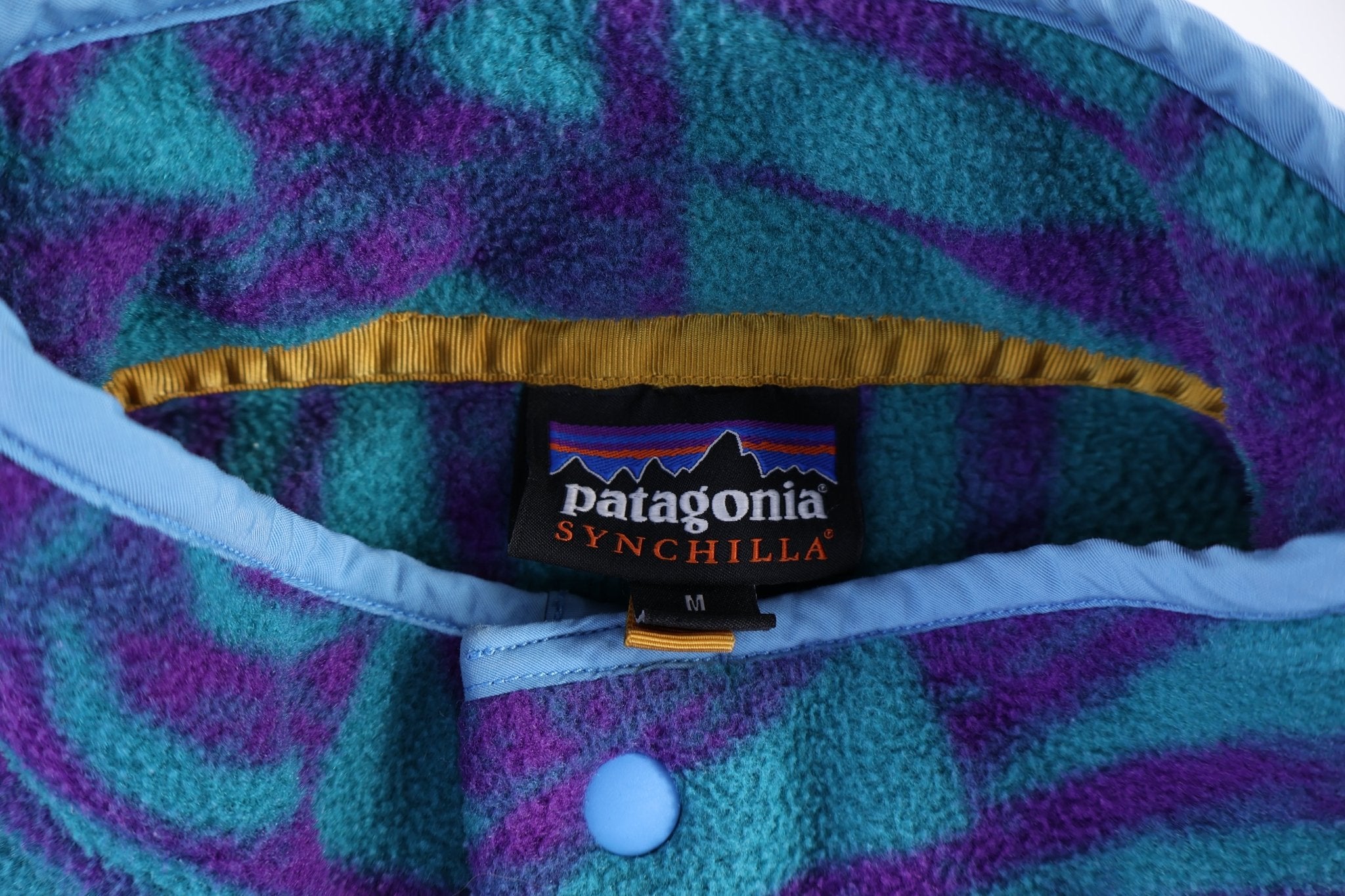 Patagonia Synchilla Logo Patch Snap-T Fleece Pullover - Sweater - Thrifted Threads