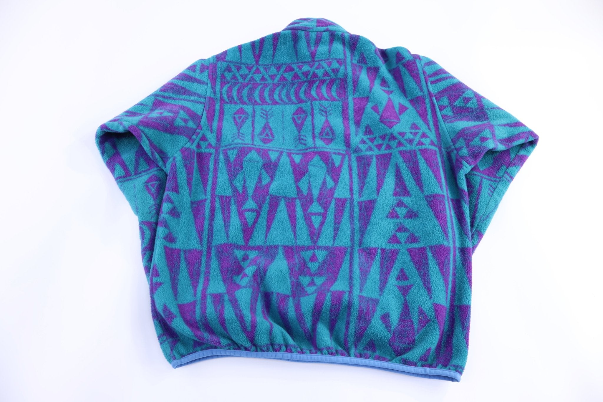 Patagonia Synchilla Logo Patch Snap-T Fleece Pullover - Sweater - Thrifted Threads