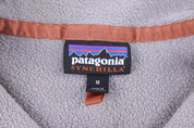 Patagonia Synchilla Logo Patch Snap-T Fleece Pullover - Sweater - Thrifted Threads