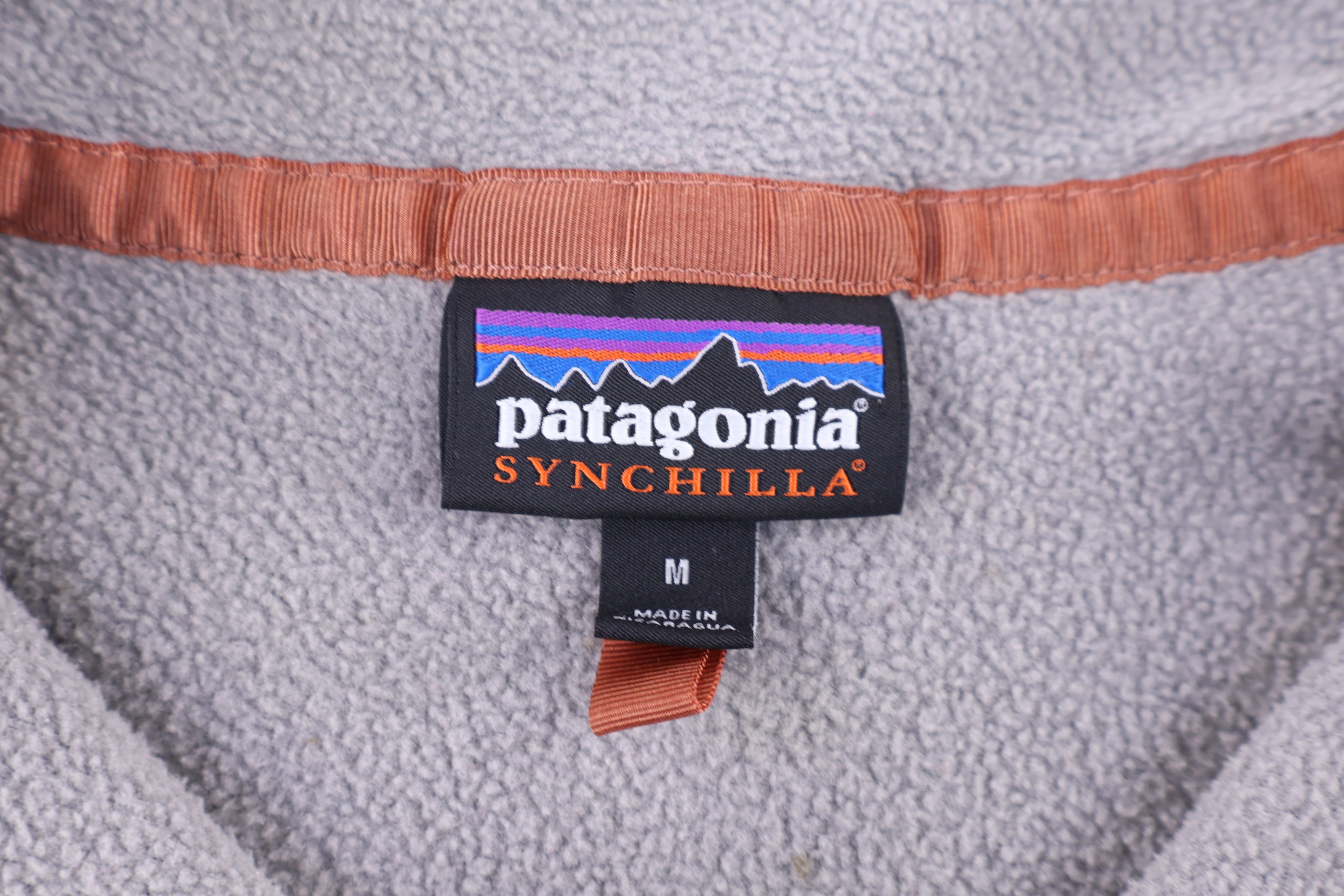 Patagonia Synchilla Logo Patch Snap-T Fleece Pullover - Sweater - Thrifted Threads