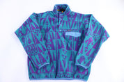 Patagonia Synchilla Logo Patch Snap-T Fleece Pullover - Sweater - Thrifted Threads
