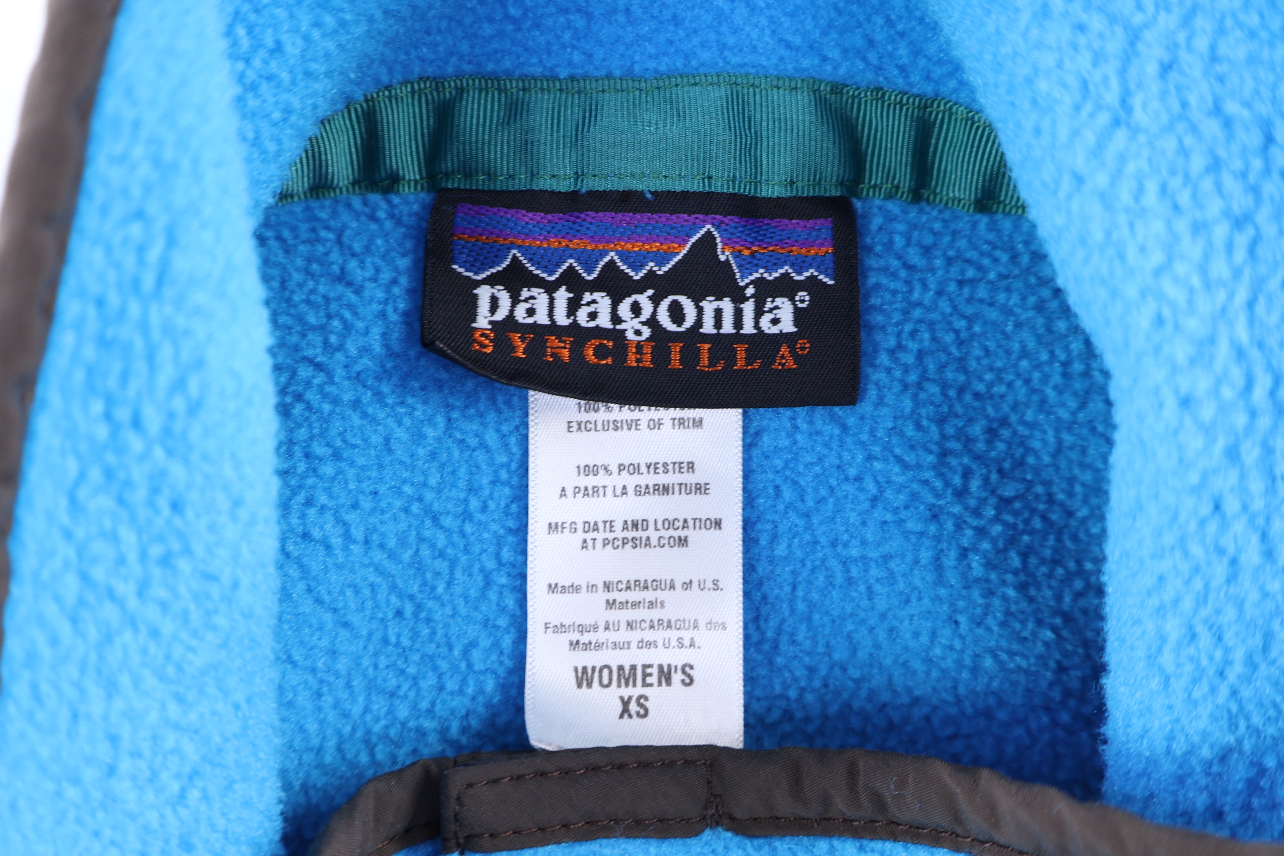 Patagonia Synchilla Logo Patch Snap-T Fleece Pullover - Sweater - Thrifted Threads