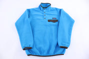 Patagonia Synchilla Logo Patch Snap-T Fleece Pullover - Sweater - Thrifted Threads