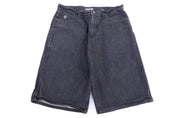 Pelle Pelle Black Denim Shorts - Pants/Shorts - Thrifted Threads