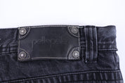 Pelle Pelle Black Denim Shorts - Pants/Shorts - Thrifted Threads