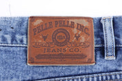 Pelle Pelle Inc Medium Wash Denim Jeans - Pants/Shorts - Thrifted Threads
