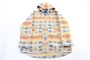 Pendleton Native American Aztec Print Zip Up Jacket - ThriftedThreads.com