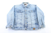 Pepe Jeans Denim Button Fly Jacket - ThriftedThreads.com