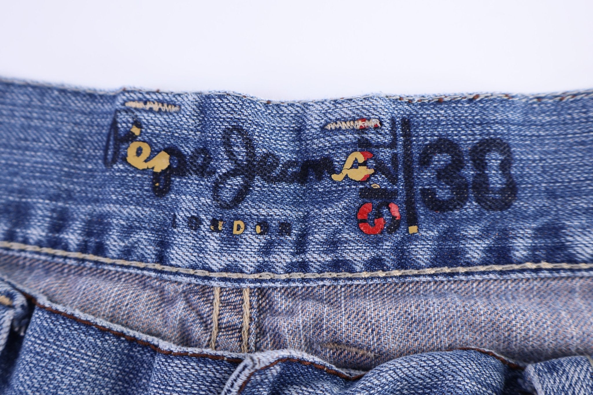 Pepe Jeans Light Wash Denim Jeans - Pants - Thrifted Threads