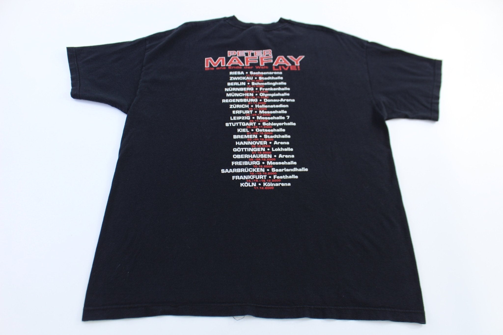 Peter Maffay Bis Ans Ende der Welt LIVE! T-shirt - Shirts & Tops - Thrifted Threads