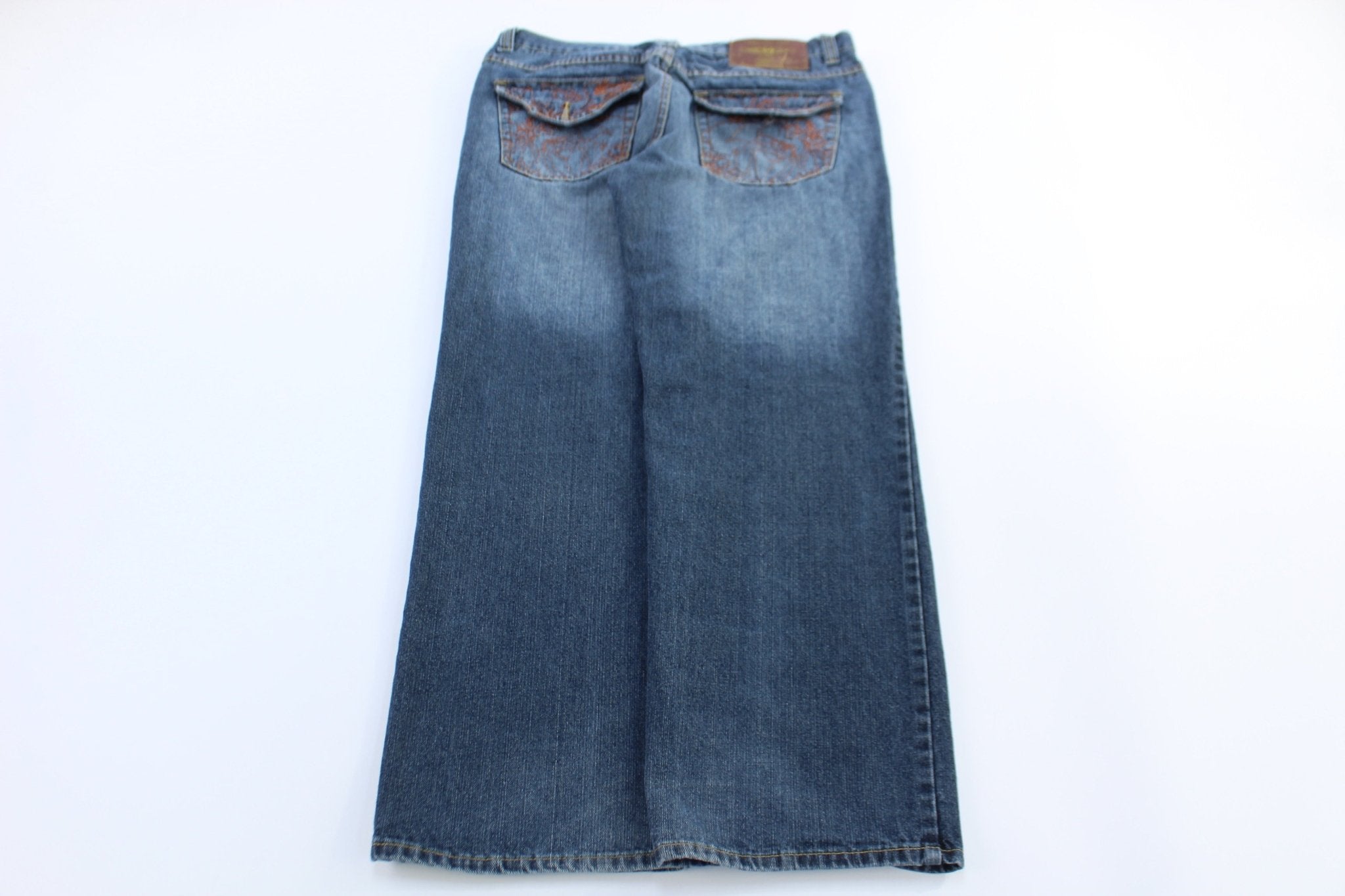 Phat Classics Dark Wash Denim Jeans - ThriftedThreads.com