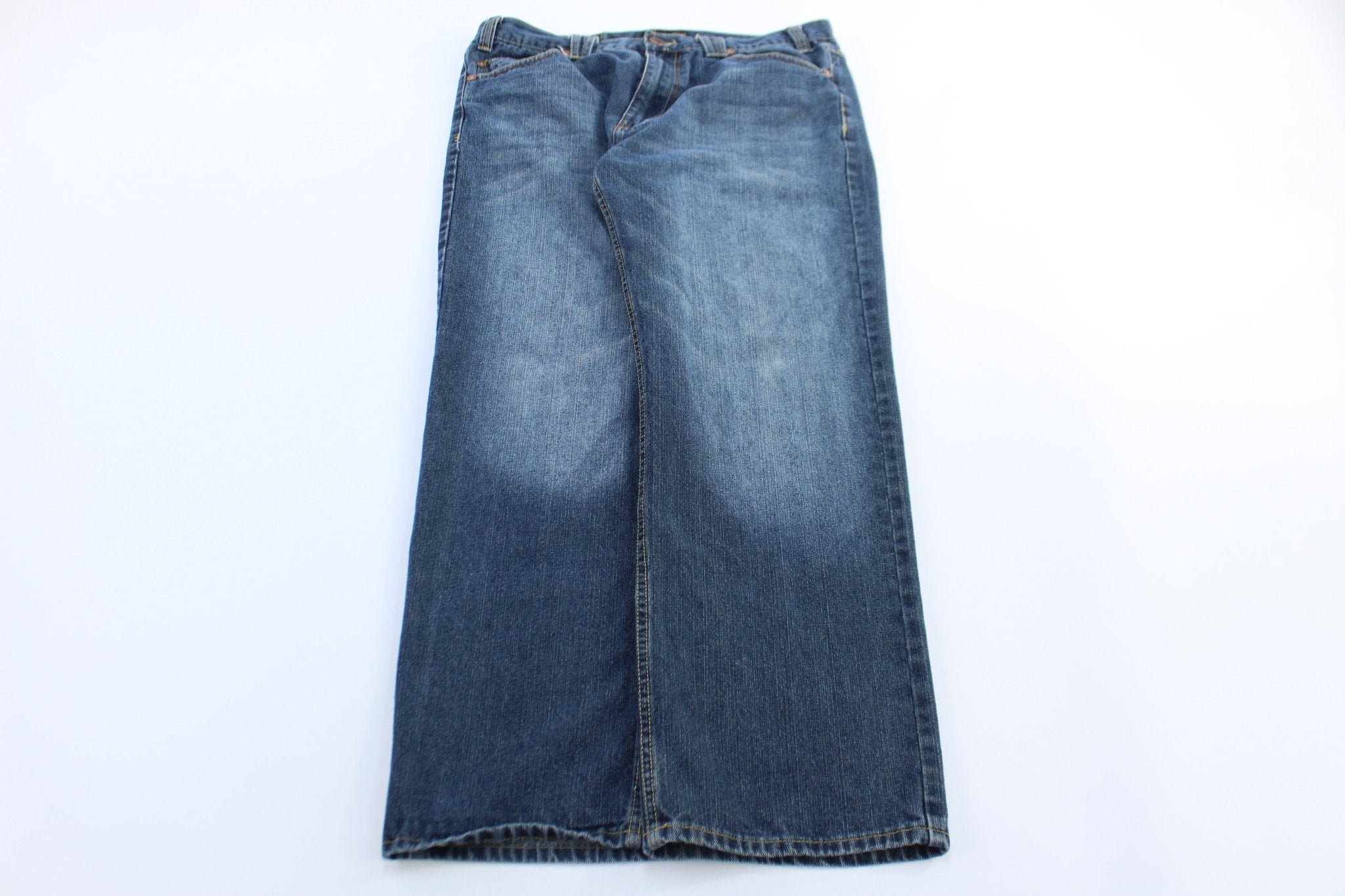 Phat Classics Dark Wash Denim Jeans - ThriftedThreads.com