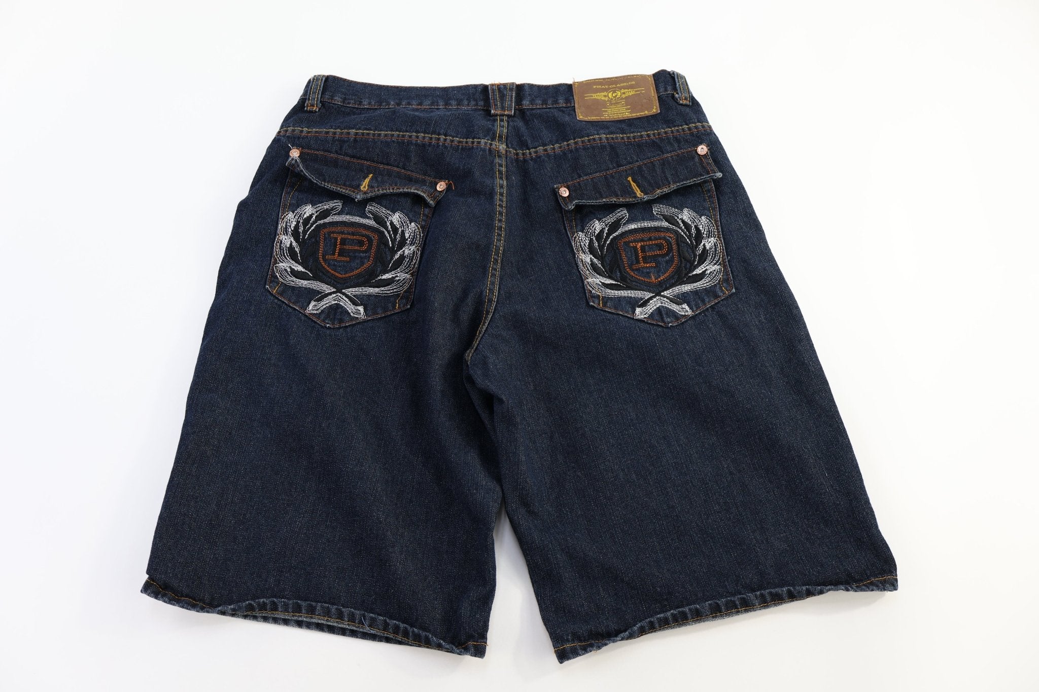 Phat Classics Dark Wash Denim Shorts - Pants/Shorts - Thrifted Threads
