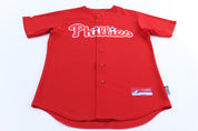 Philadelphia Phillies Majestic Baseball Jersey - ThriftedThreads.com