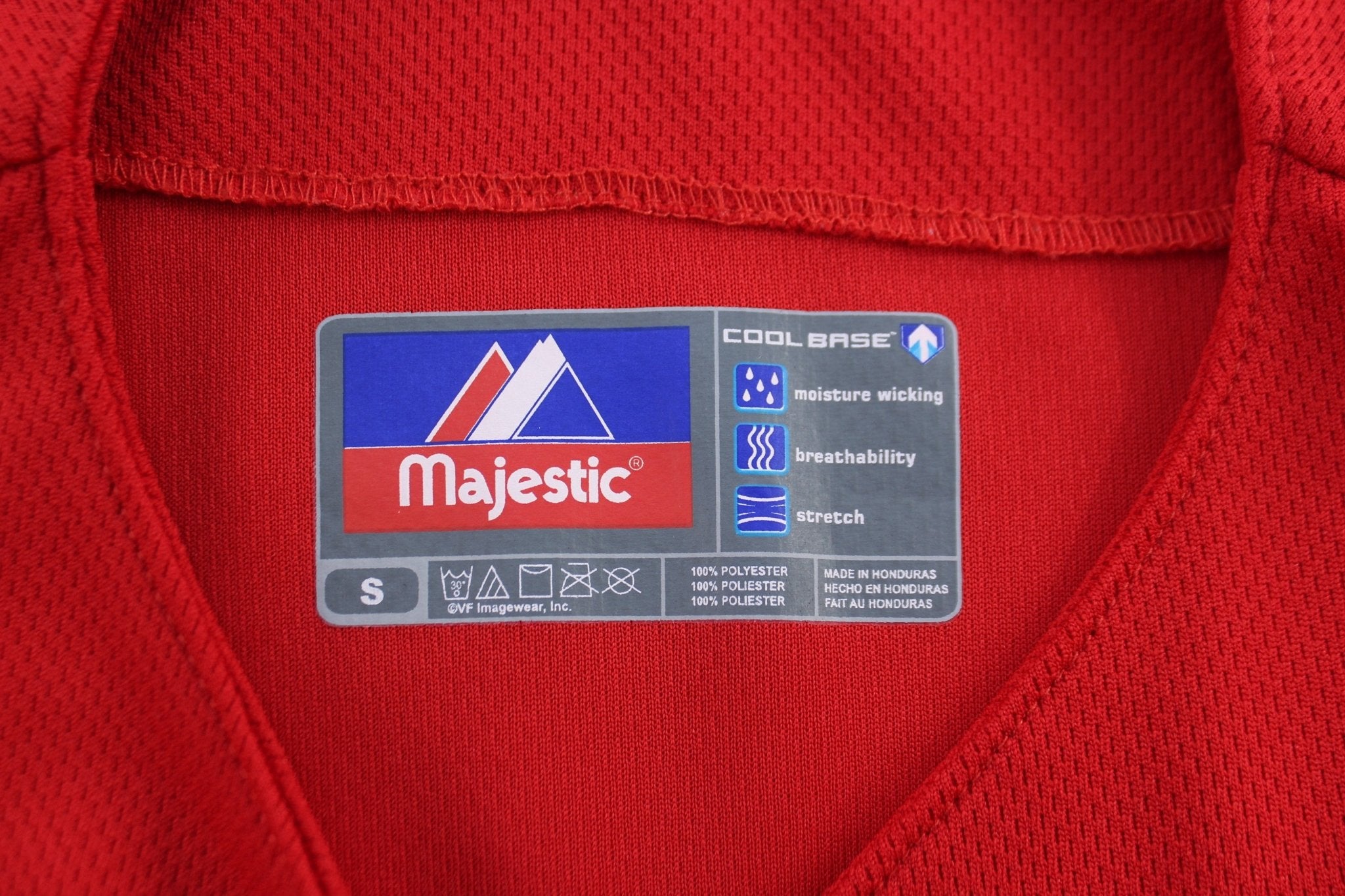Philadelphia Phillies Majestic Baseball Jersey - ThriftedThreads.com