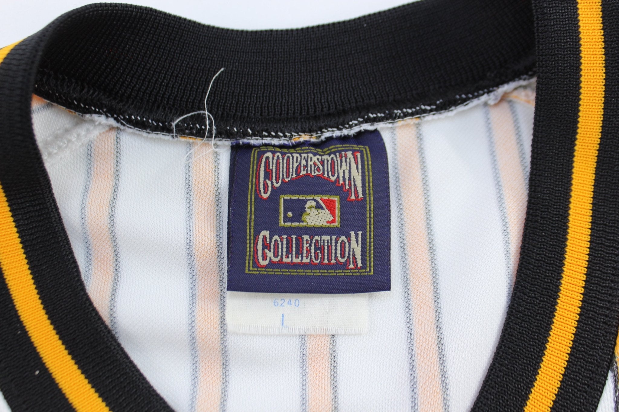 Pittsburgh Pirates Embroidered Cooperstown Collection Baseball Jersey - ThriftedThreads.com