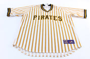 Pittsburgh Pirates Embroidered Cooperstown Collection Baseball Jersey - ThriftedThreads.com