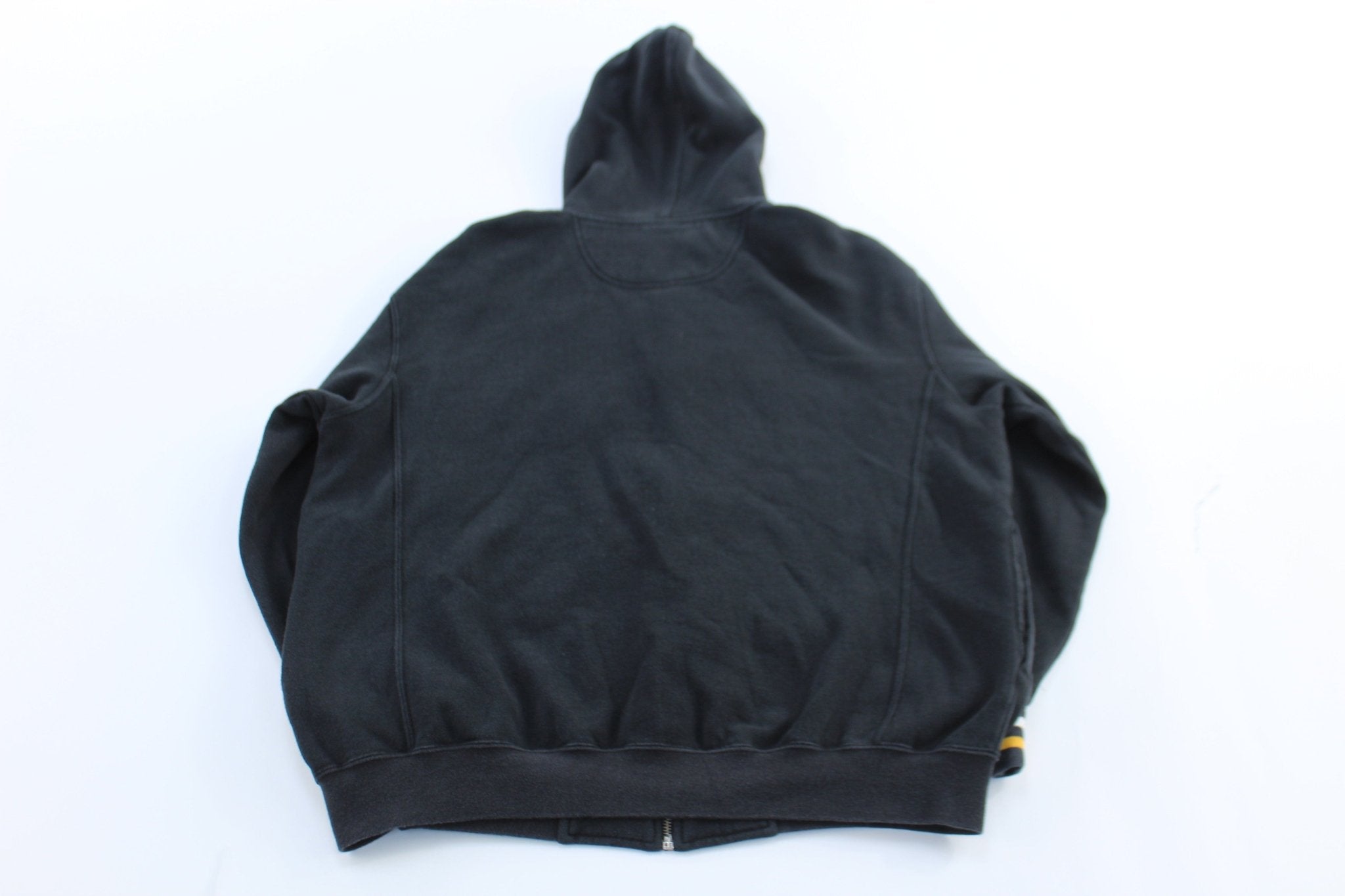Pittsburgh Steelers Embroidered Zip Up Hoodie - ThriftedThreads.com