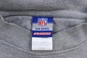 Pittsburgh Steelers Football Embroidered Grey Reebok Sweatshirt - ThriftedThreads.com