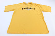 Pittsburgh Steelers Football Embroidered T-Shirt - T-Shirts - Thrifted Threads