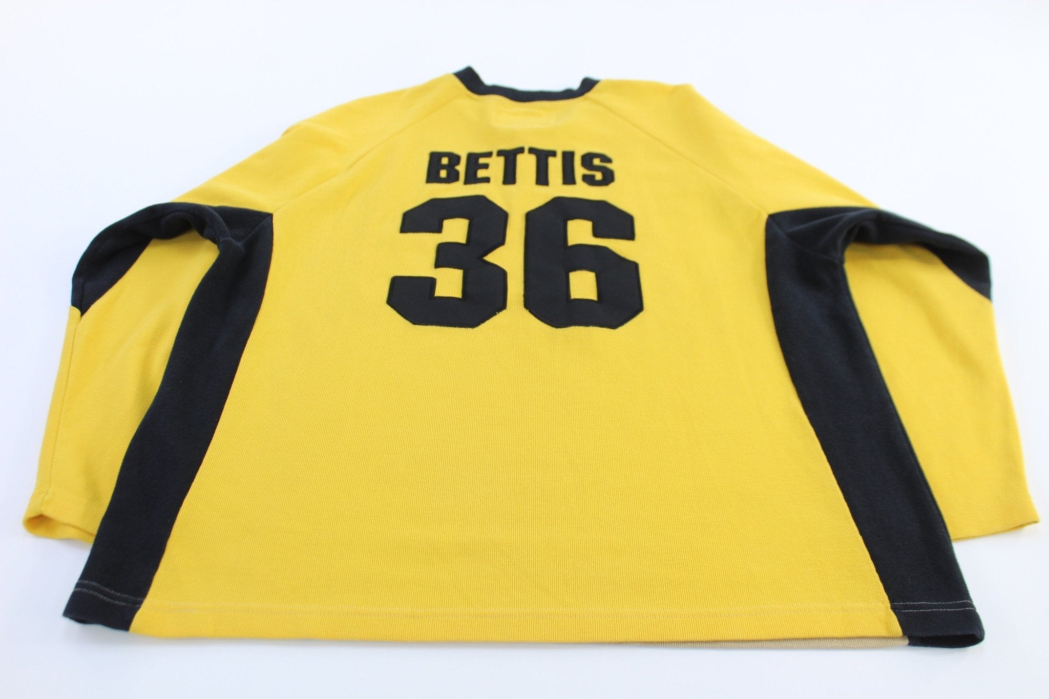 Pittsburgh Steelers Football Jerome Bettis 36 LS T-Shirt - ThriftedThreads.com