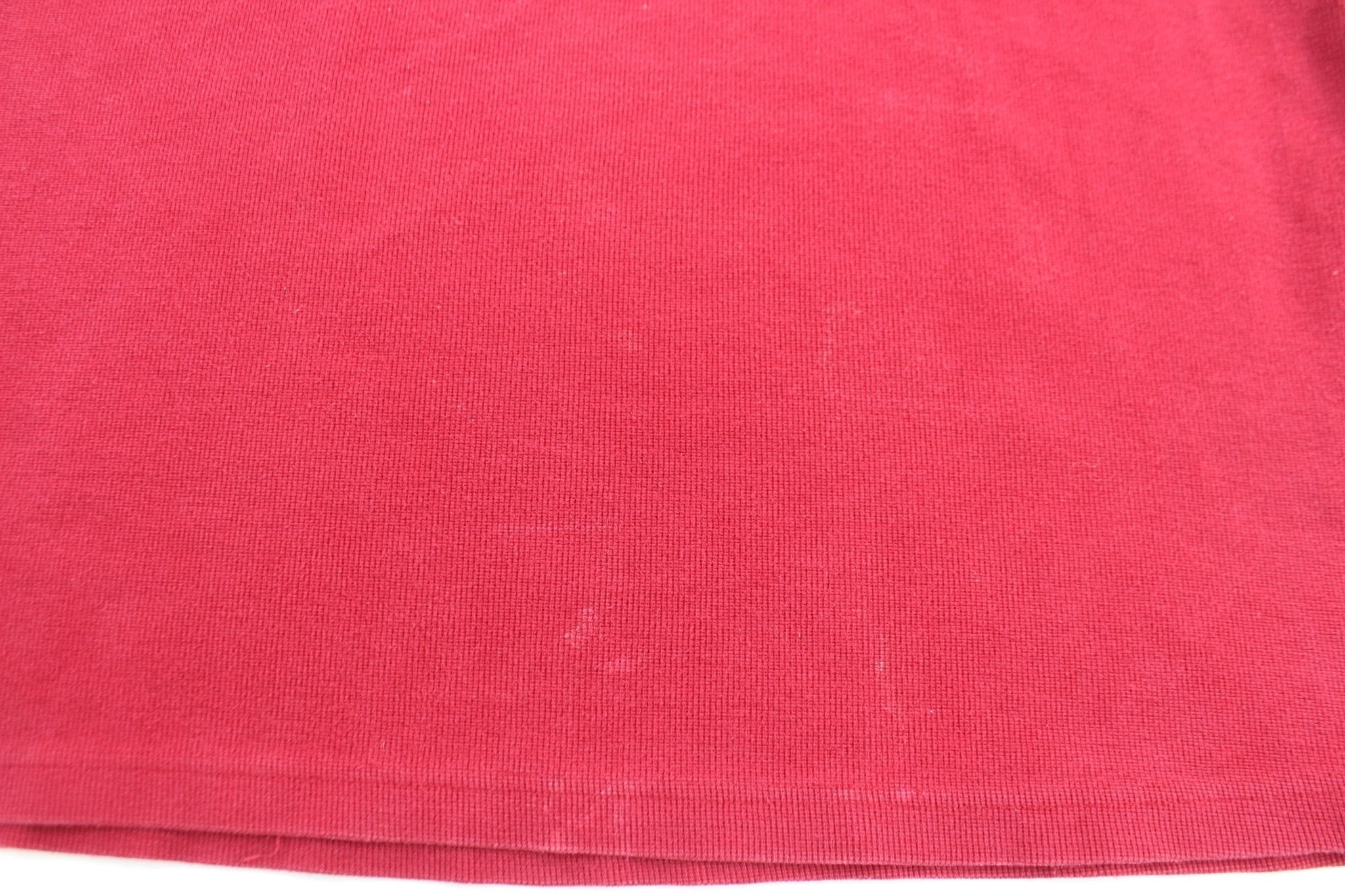 Point Zero Red & Grey LS T-shirt - ThriftedThreads.com