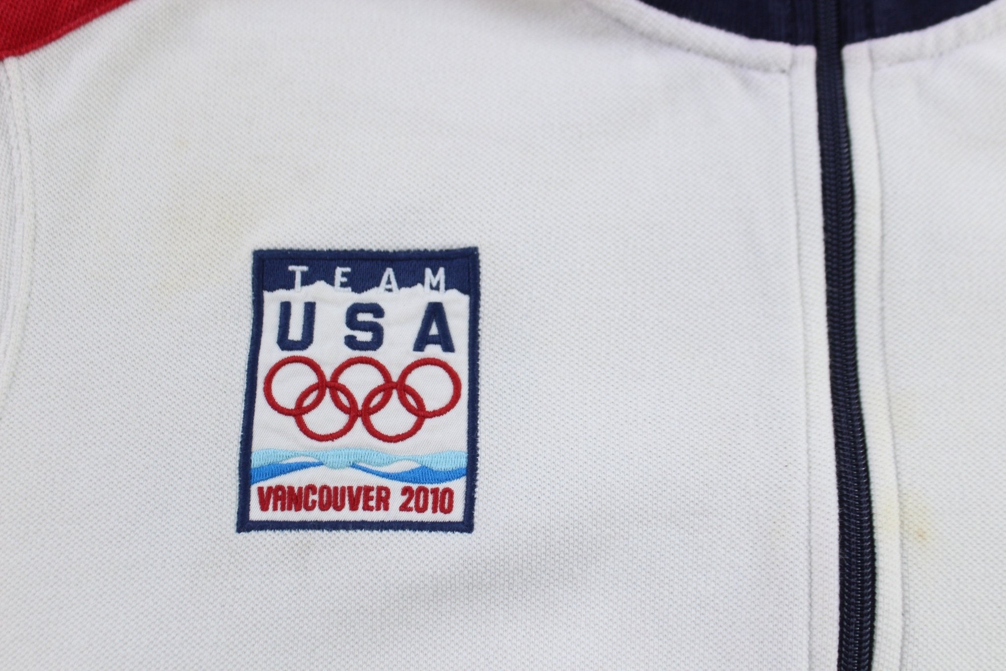 Polo by Ralph Lauren 2010 Vancouver Team USA Olympics Full Zip Track Jacket - ThriftedThreads.com