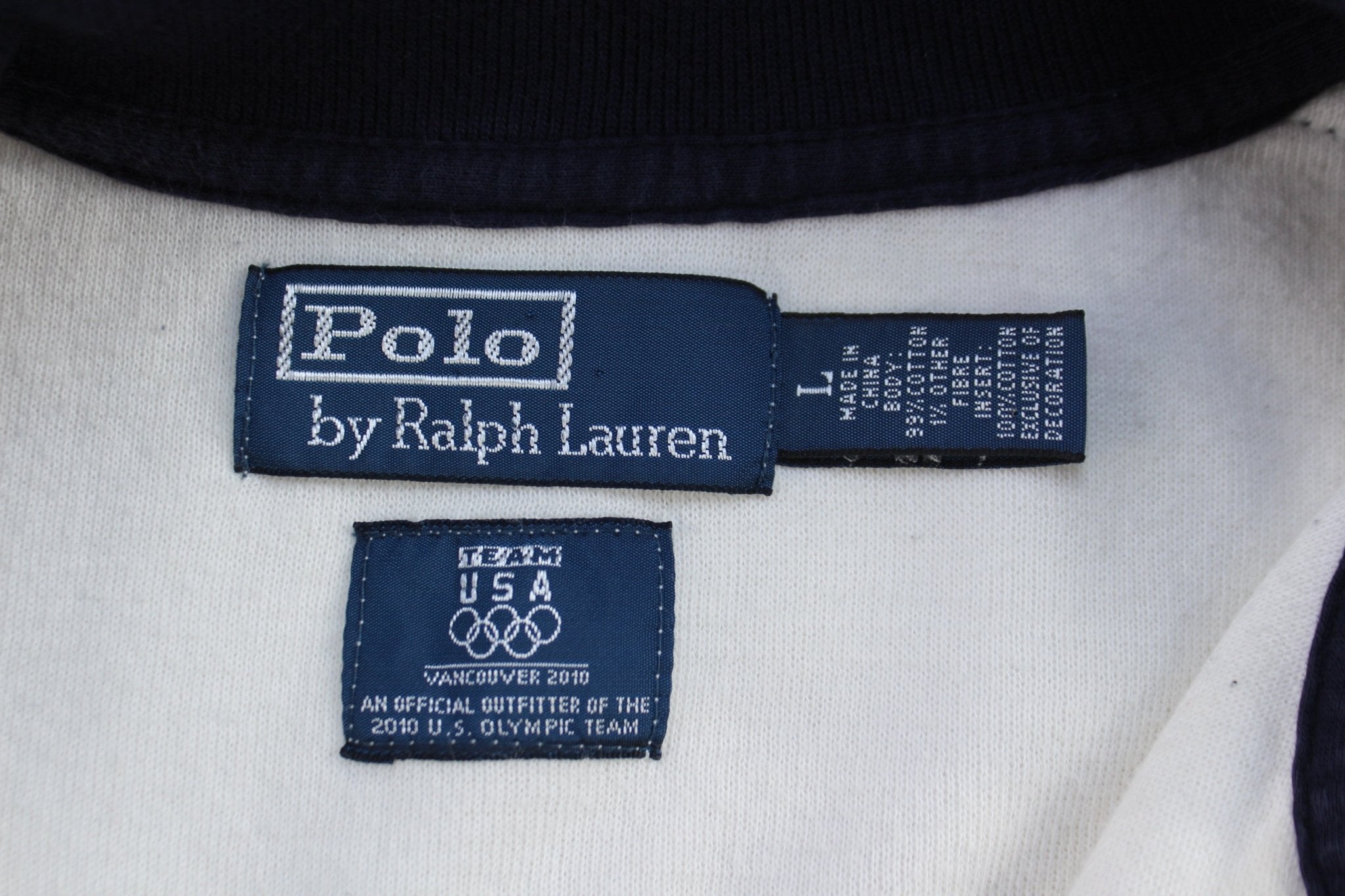 Polo by Ralph Lauren 2010 Vancouver Team USA Olympics Full Zip Track Jacket - ThriftedThreads.com
