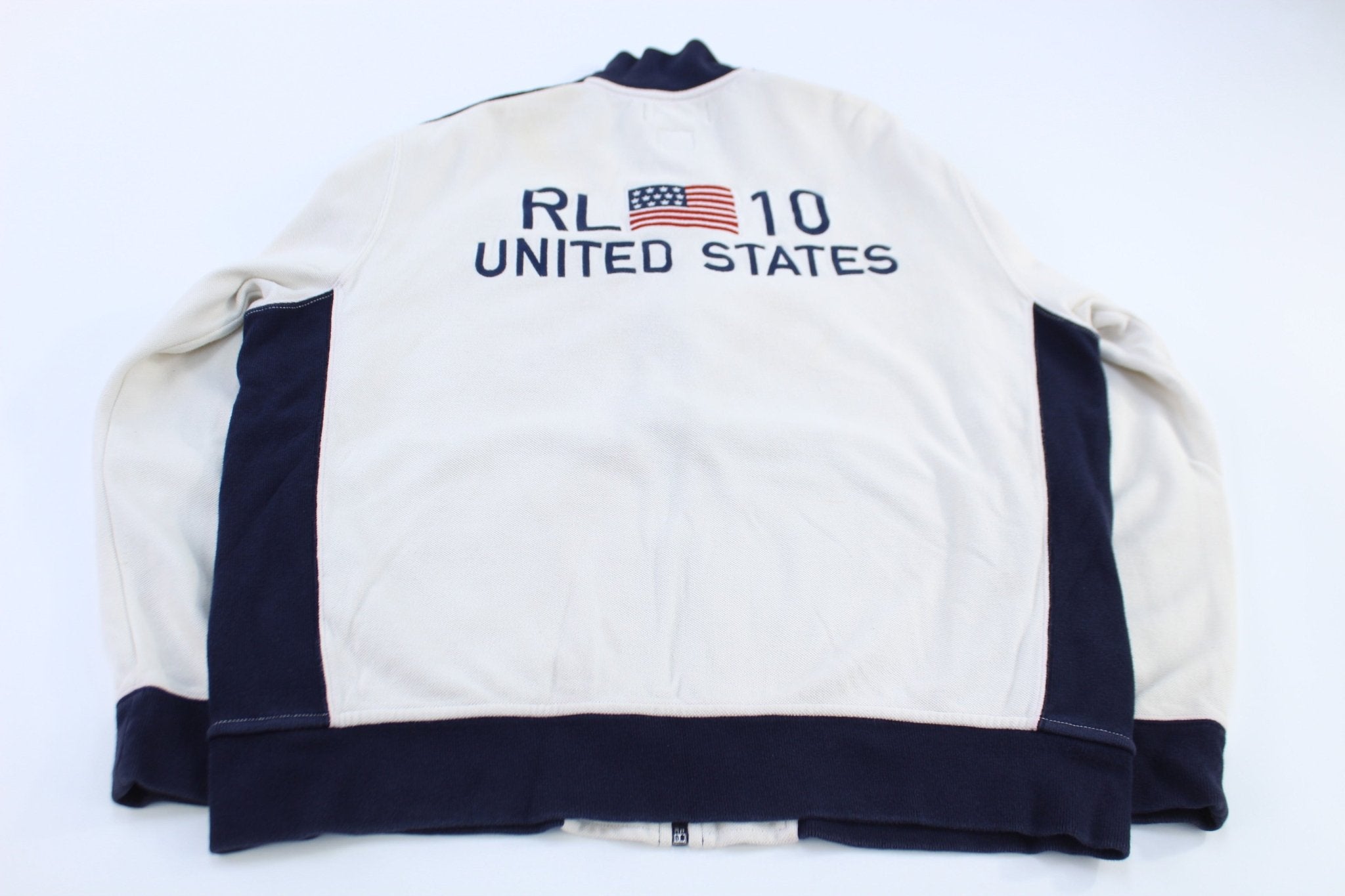 Polo by Ralph Lauren 2010 Vancouver Team USA Olympics Full Zip Track Jacket - ThriftedThreads.com