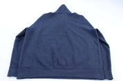 Polo by Ralph Lauren Blue Elbow Patch Pullover Sweater - ThriftedThreads.com