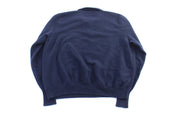 Polo by Ralph Lauren Blue Lambswool Sweater - ThriftedThreads.com