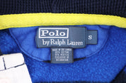 Polo by Ralph Lauren Blue Striped Pullover Hoodie - Sweater - Thrifted Threads