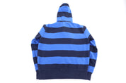 Polo by Ralph Lauren Blue Striped Pullover Hoodie - Sweater - Thrifted Threads