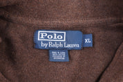 Polo by Ralph Lauren Brown Quarter Zip - Button Up - Thrifted Threads