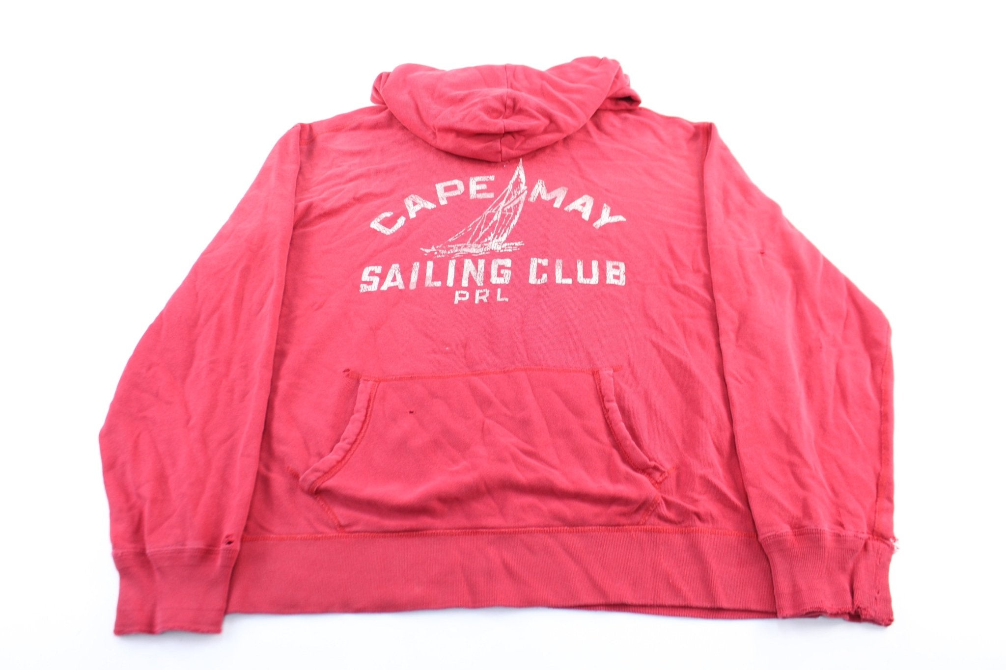 Polo by Ralph Lauren Cape May Sailing Club Pullover Hoodie - ThriftedThreads.com