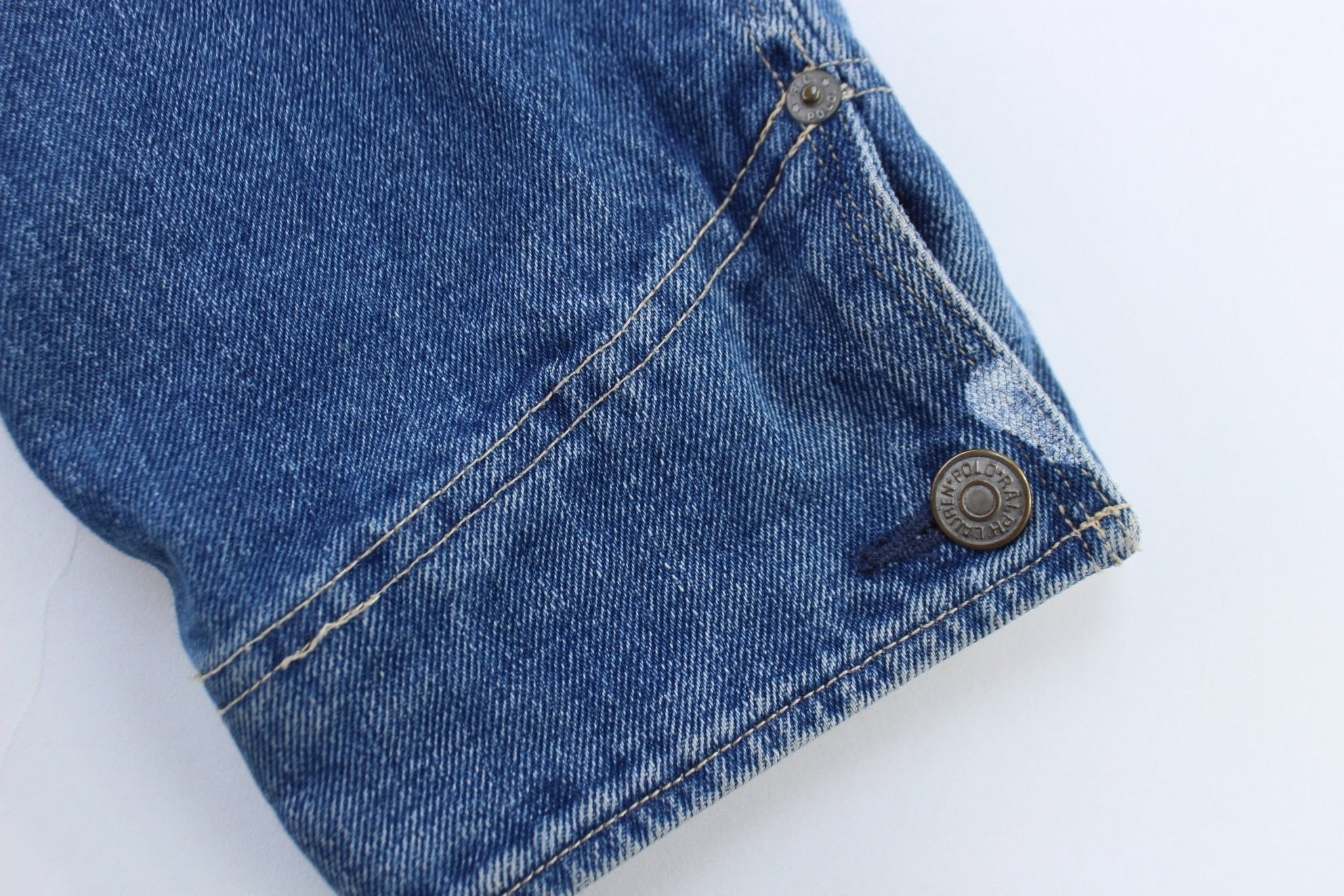 Polo by Ralph Lauren Dark Wash Denim Jacket - Jacket - Thrifted Threads