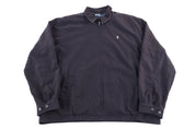 Polo by Ralph Lauren Embroidered Logo Black Full Zip Jacket - Jacket - Thrifted Threads