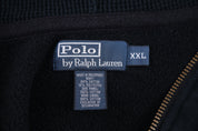 Polo by Ralph Lauren Embroidered Logo Black Full Zip Jacket - Jacket - Thrifted Threads