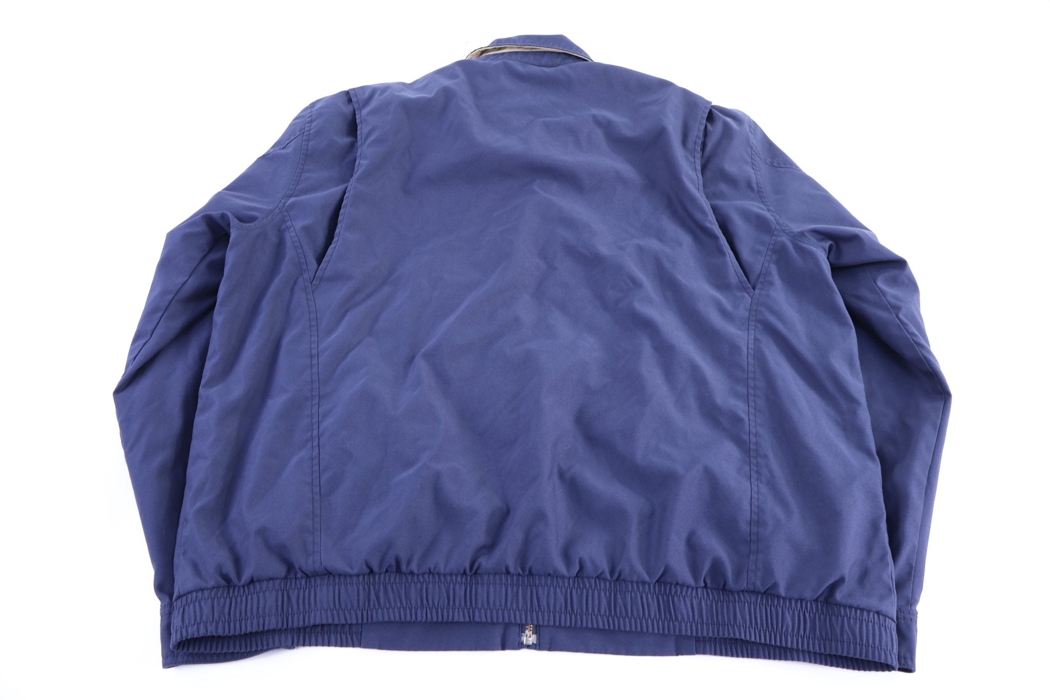 Polo by Ralph Lauren Embroidered Logo Blue Full Zip Jacket - Jacket - Thrifted Threads