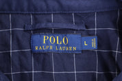 Polo by Ralph Lauren Embroidered Logo Blue Full Zip Jacket - Jacket - Thrifted Threads
