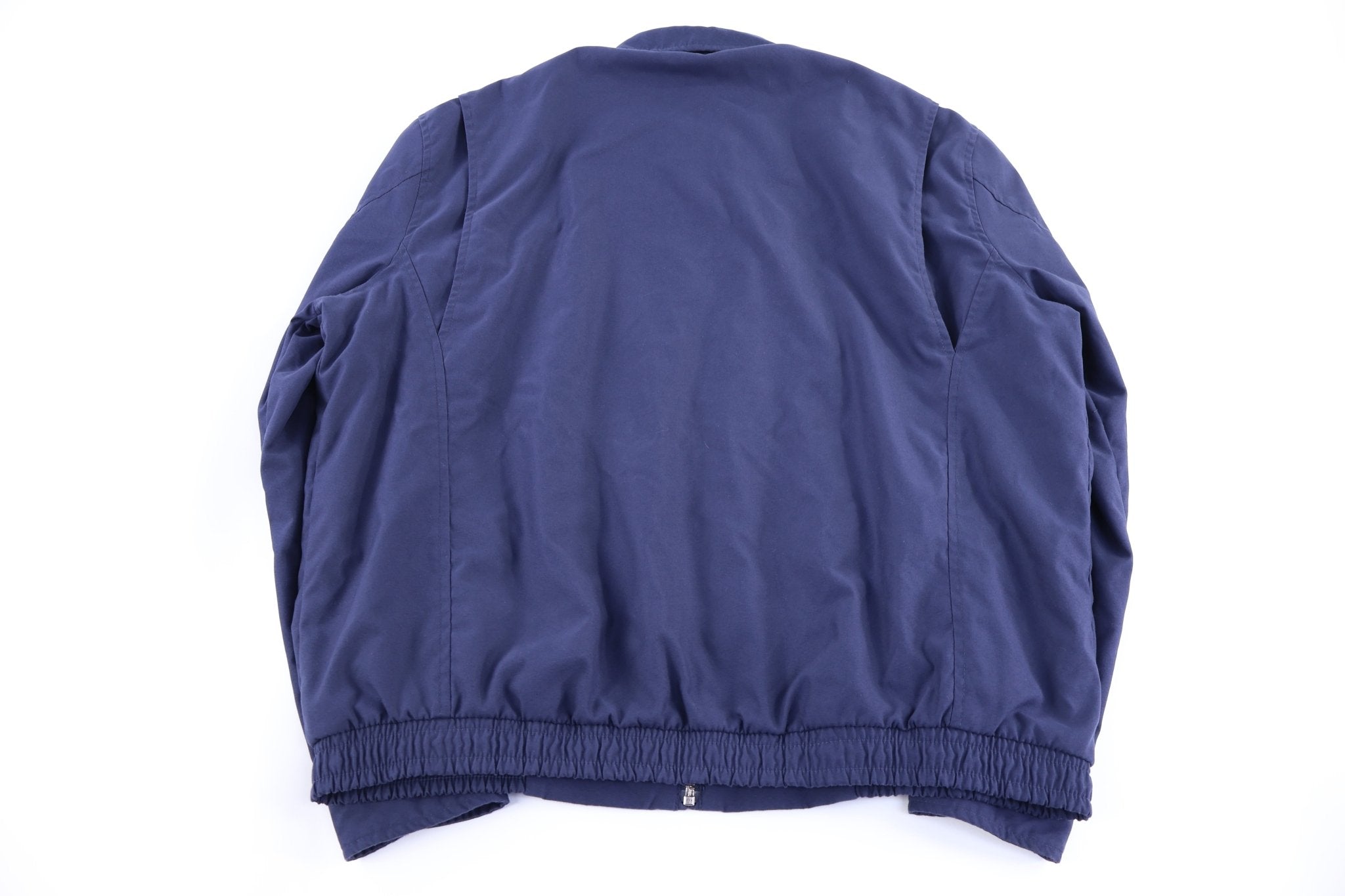 Polo by Ralph Lauren Embroidered Logo Blue Full Zip Jacket - Jacket - Thrifted Threads
