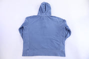 Polo by Ralph Lauren Embroidered Logo Blue Hooded Pullover - Sweater - Thrifted Threads