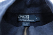 Polo by Ralph Lauren Embroidered Logo Blue Pullover Sweater - Sweater - Thrifted Threads
